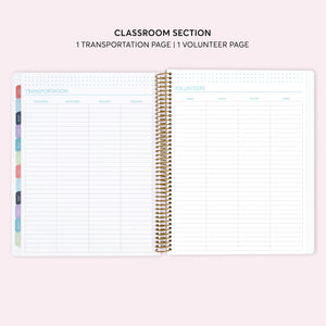 
                  
                    8.5x11 Teacher Planner - Abstract Florals Green Multicolor
                  
                