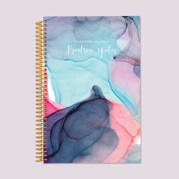 6x9 Gratitude Journal - Multi-Color Flowing Ink