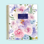 8.5x11 Weekly Planner - Flirty Florals Mauve