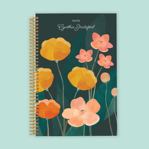 
                  
                    6x9 Notebook/Journal - Abstract Florals Green Multicolor
                  
                