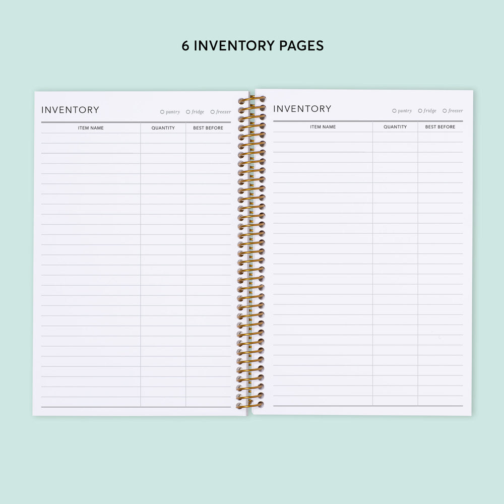 6x9 Meal Planner - Citrus