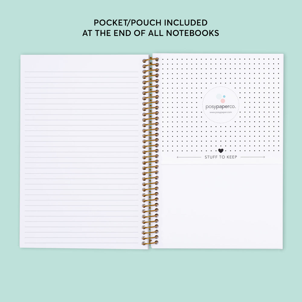 6x9 Notebook/Journal - Neutral Watercolor Gradient