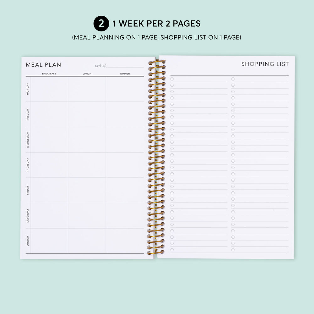 6x9 Meal Planner - Citrus