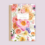 6x9 Gratitude Journal - Flirty Florals Colorful