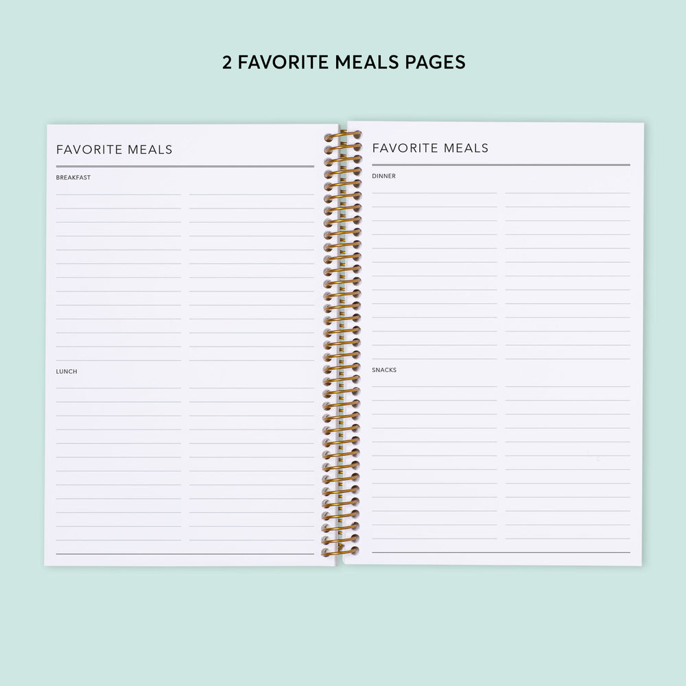 6x9 Meal Planner - Citrus