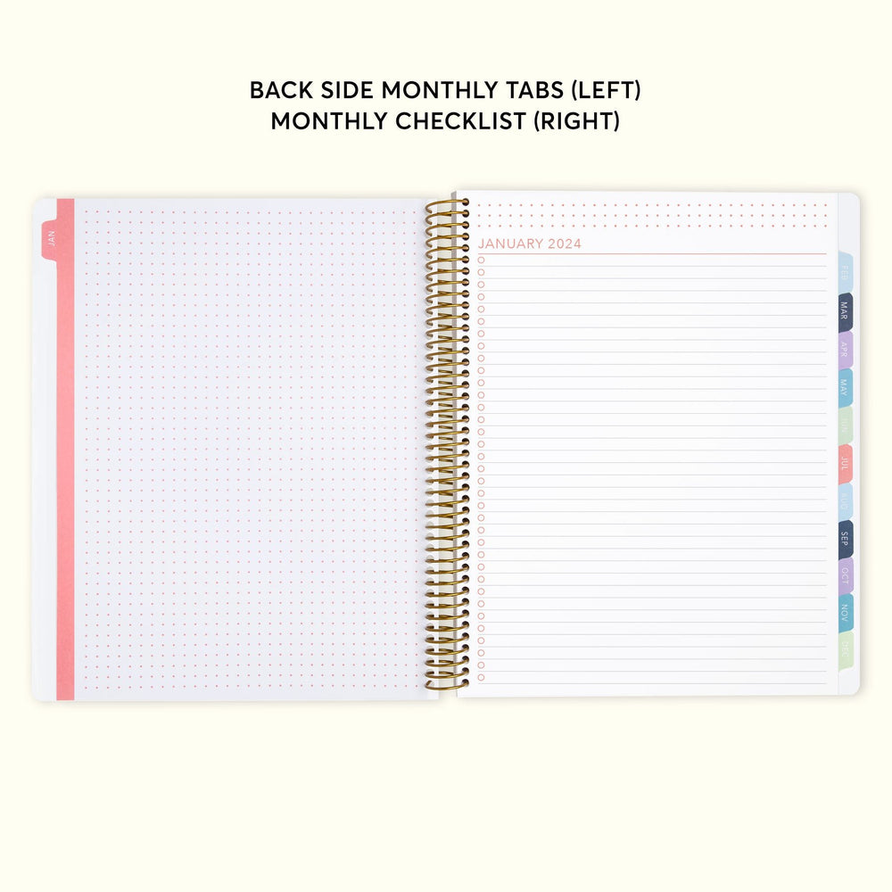 
                  
                    8.5x11 Monthly Planner - Field Flowers Pink
                  
                