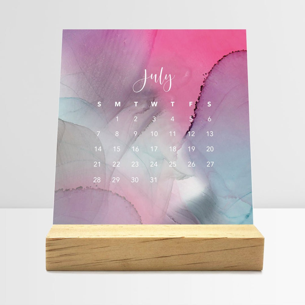 2024 Desk Calendar - Flowing Ink