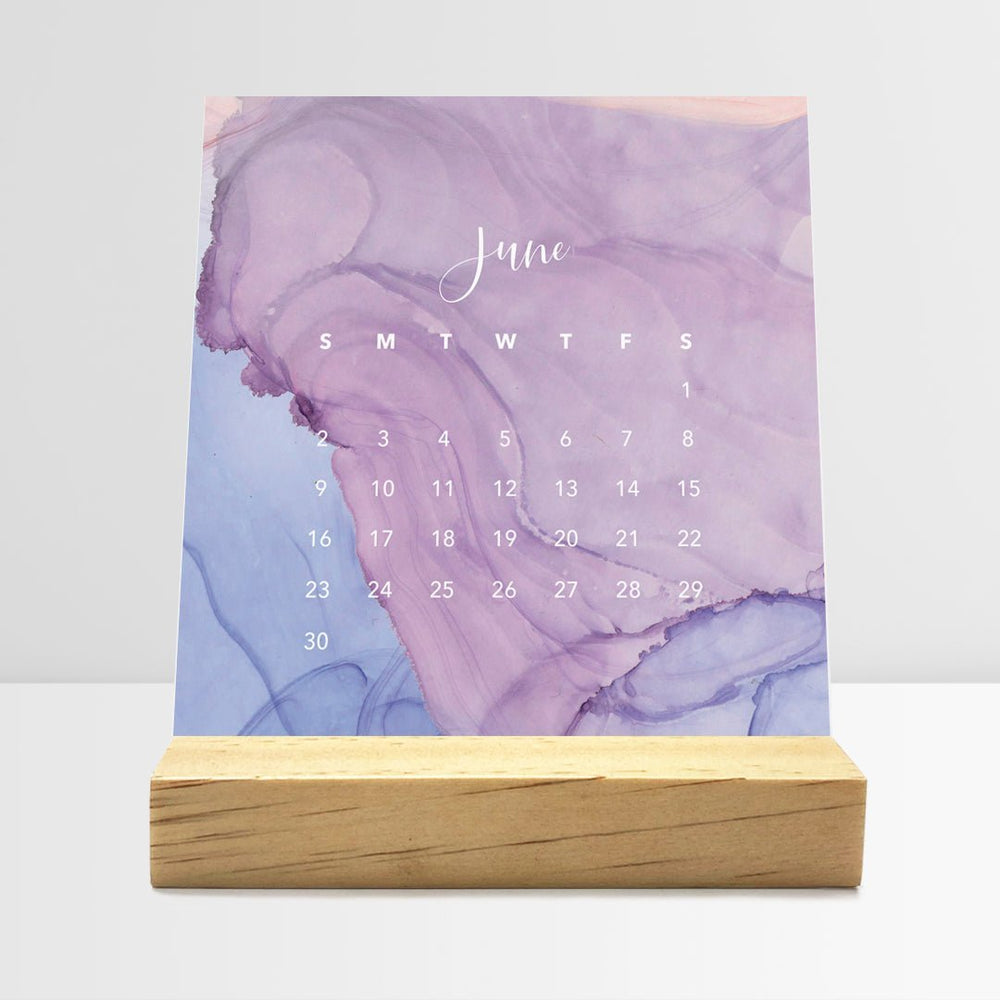 2024 Desk Calendar - Flowing Ink