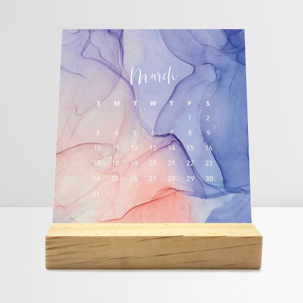 2024 Desk Calendar - Flowing Ink