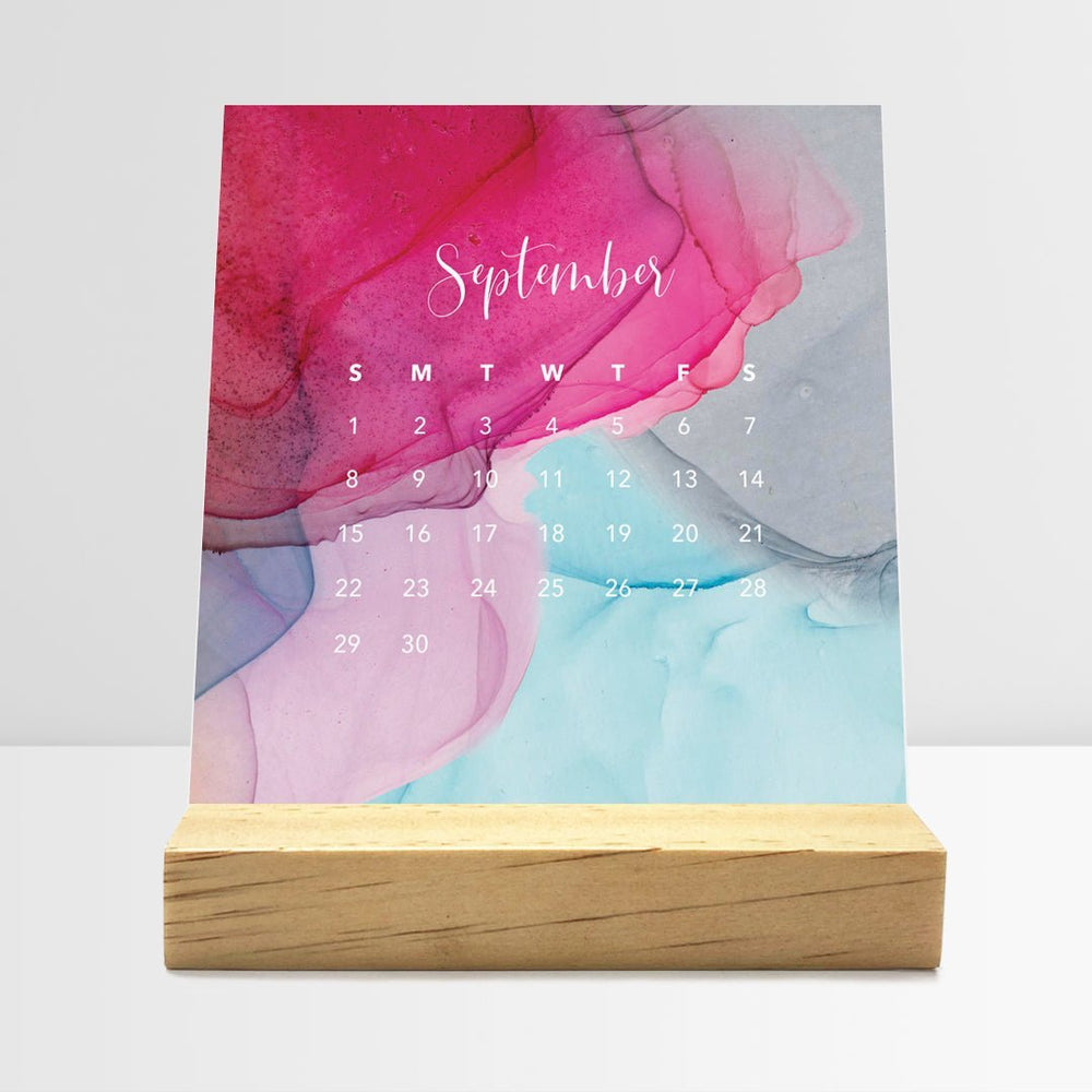 2024 Desk Calendar - Flowing Ink