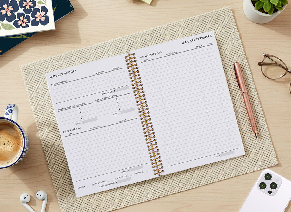 Posy Paper Co. Budget Planner