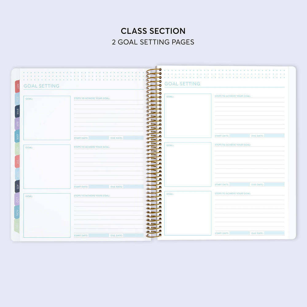 
                  
                    8.5x11 Student Planner - Abstract Florals Green Multicolor
                  
                