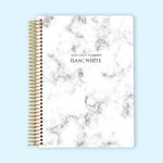 6x9 Daily Planner - Gray Marble