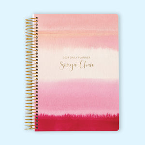
                  
                    6x9 Daily Planner - Pink Watercolor Gradient
                  
                