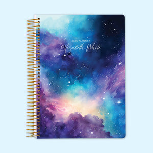 
                  
                    6x9 Daily Planner - Space Galaxy Blue Purple
                  
                