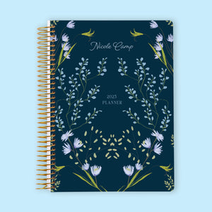 
                  
                    6x9 Fitness Planner - Flower Frame Blue
                  
                