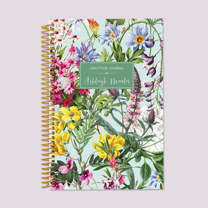 
                  
                    Gratitude journal with a Colorful Florals Green cover, helping you stay mindful and appreciative with vibrant floral details.
                  
                