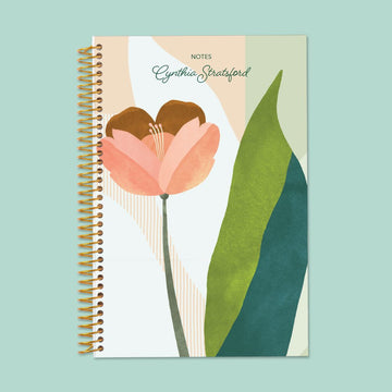 6x9 Notebook/Journal - Abstract Florals Multicolor