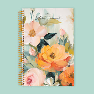 
                  
                    6x9 Notebook/Journal - Blossom Dreams Orange Green
                  
                