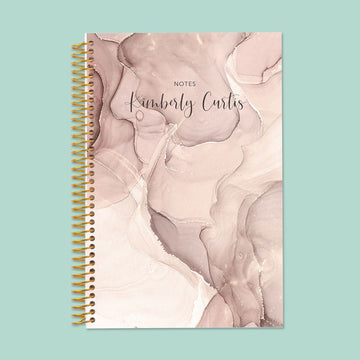 6x9 Notebook/Journal - Neutral Abstract Ink