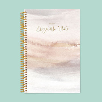 6x9 Notebook/Journal - Neutral Watercolor Gradient