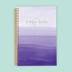 
                  
                    6x9 Notebook/Journal - Purple Watercolor Ombré
                  
                