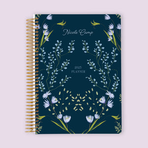 
                  
                    6x9 Self Care Planner - Flower Frame Blue
                  
                