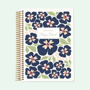 6x9 Student Planner - Secret Garden Bloom Parade