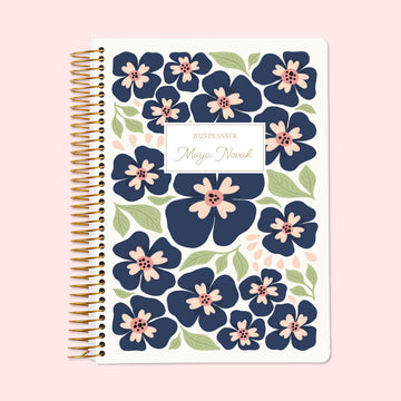 6x9 Weekly Planner - Secret Garden Bloom Parade