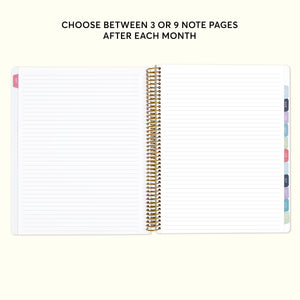 
                  
                    a notebook with a notepad on top of it
                  
                