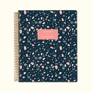 
                  
                    8.5x11 Monthly Planner - Navy Terrazzo
                  
                