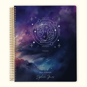 
                  
                    8.5x11 Monthly Planner - Pisces Zodiac Sign
                  
                
