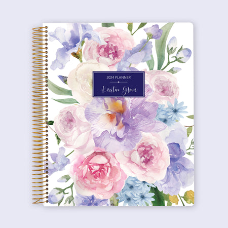 8.5x11 Student Planner - Flirty Florals Mauve