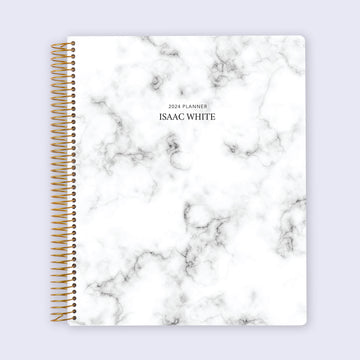 8.5x11 Student Planner - Gray Marble