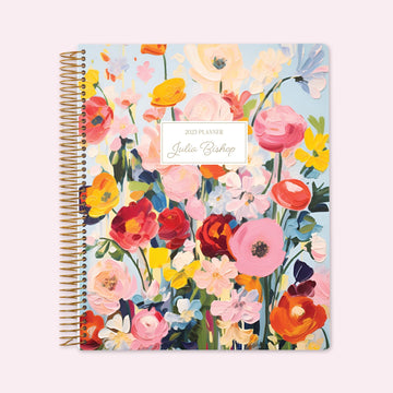 8.5x11 Teacher Planner - Blossom Dreams Colorful