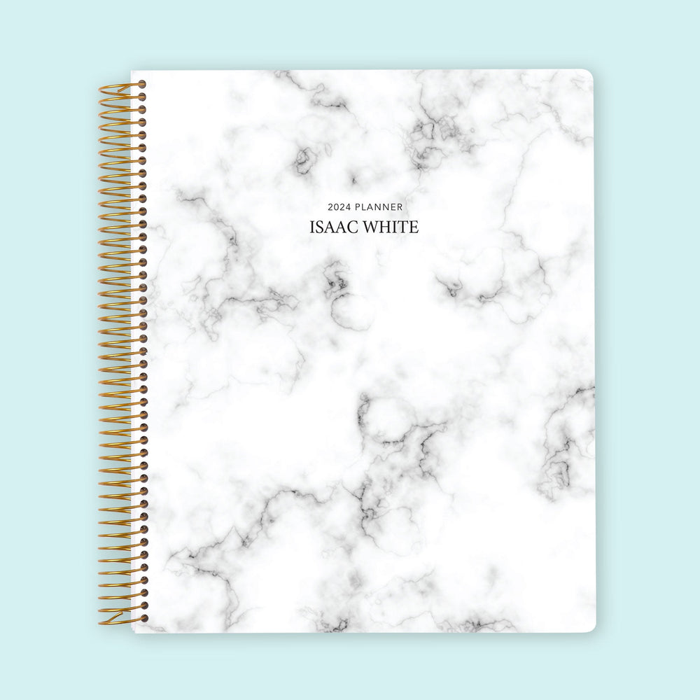 
                  
                    8.5x11 Weekly Planner - Gray Marble
                  
                