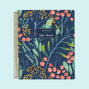 
                  
                    8.5x11 Weekly Planner - Navy Watercolor Floral
                  
                