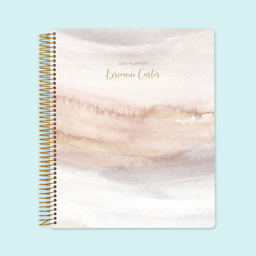 8.5x11 Weekly Planner - Neutral Watercolor Gradient