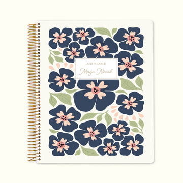 8.5x11 Monthly Planner - Secret Garden Bloom Parade