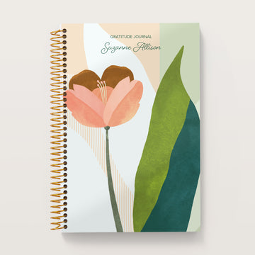 6x9 Gratitude Journal - Abstract Florals Multicolor