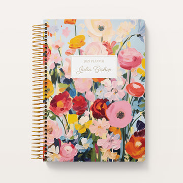 6x9 Self Care Planner - Blossom Dreams Colorful