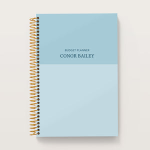 
                  
                    Blue Color Block cover on a 6×9 Posy budget planner
                  
                
