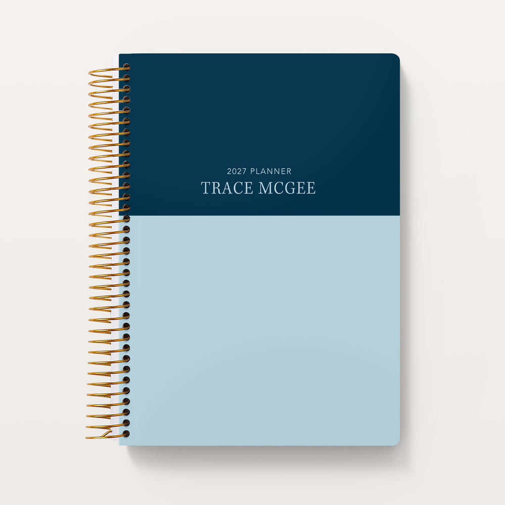
                  
                    6x9 Daily Planner - Blue Navy Color Block
                  
                