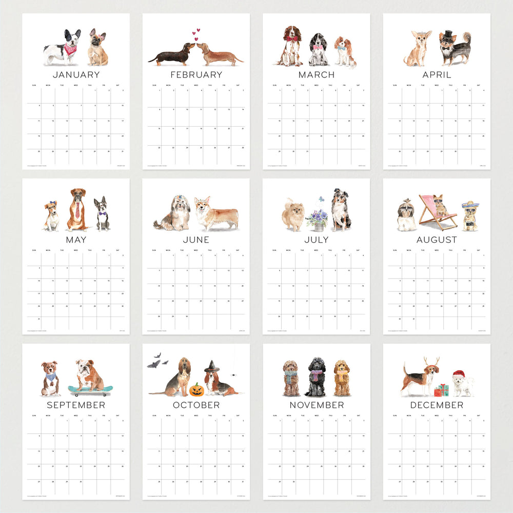 
                  
                    Wall Calendar - Loyal Companions
                  
                