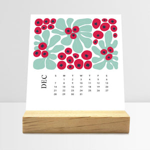 
                  
                    Desk Calendar (Choose Your Start Month) - Artful Flowers
                  
                