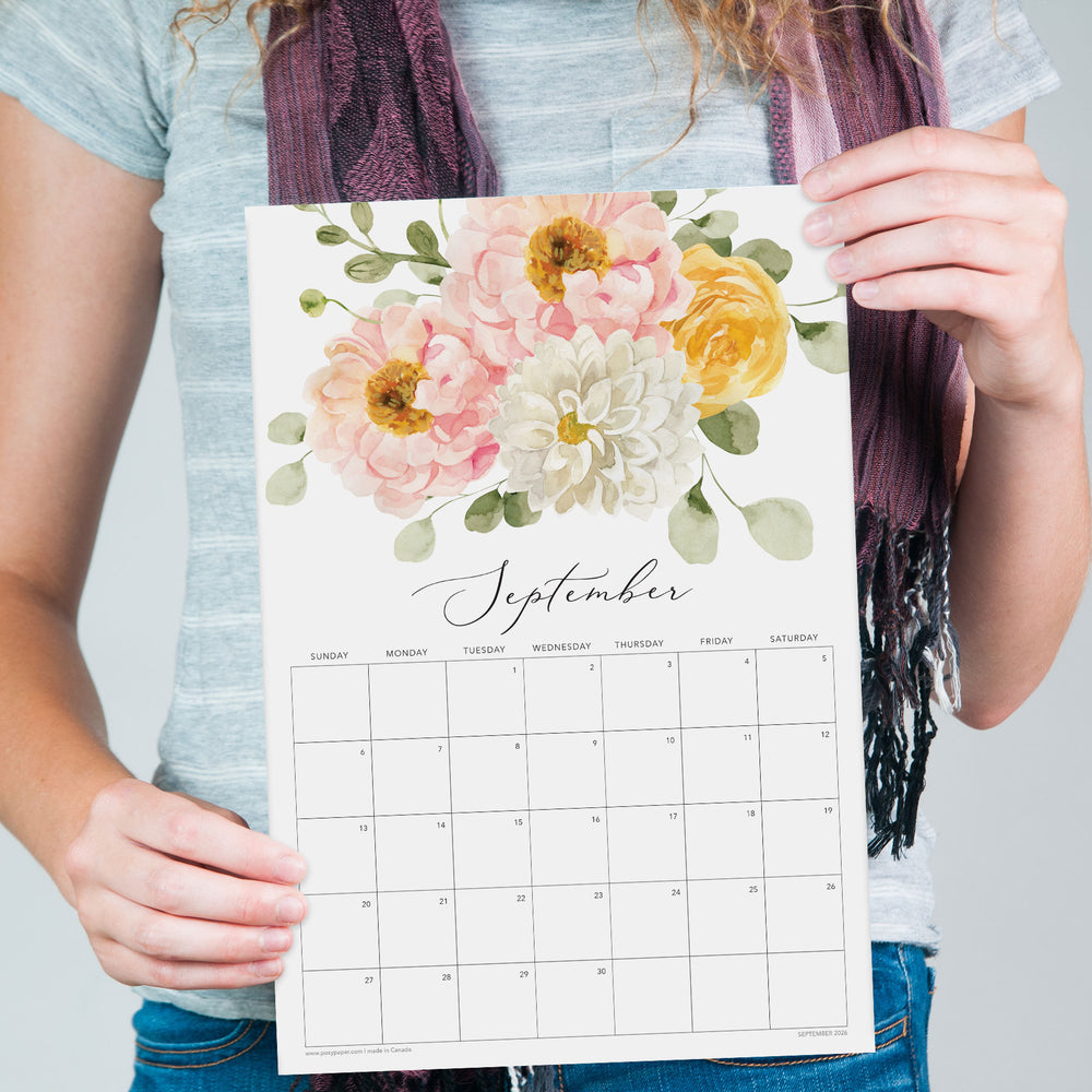 
                  
                    Wall Calendar - Flirty Florals
                  
                