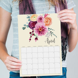 
                  
                    Wall Calendar - Floral
                  
                