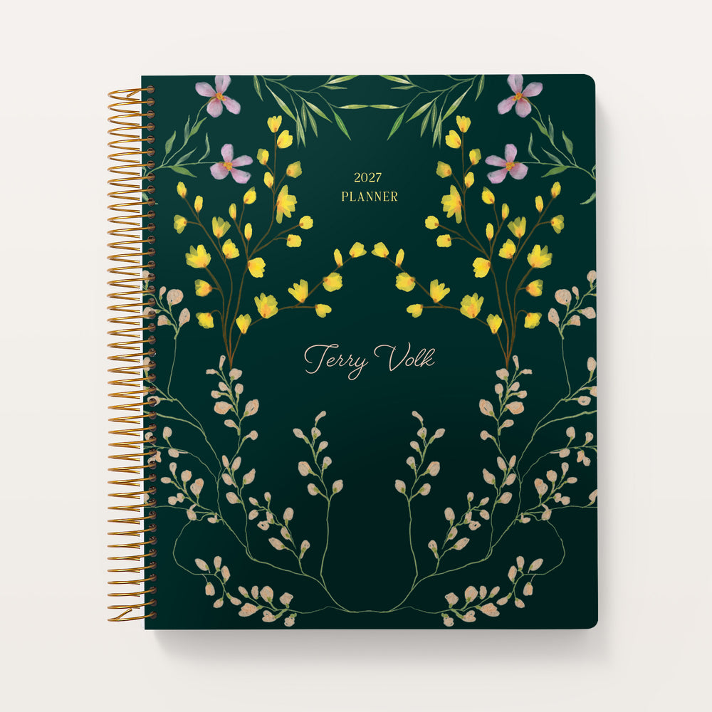 
                  
                    8.5x11 Teacher Planner - Flower Frame Green
                  
                