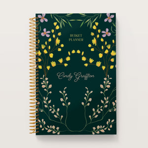 
                  
                    Flower Frame Green cover on a 6×9 Posy budget planner
                  
                