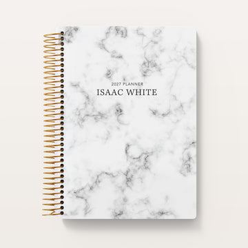 6x9 Weekly Planner - Gray Marble